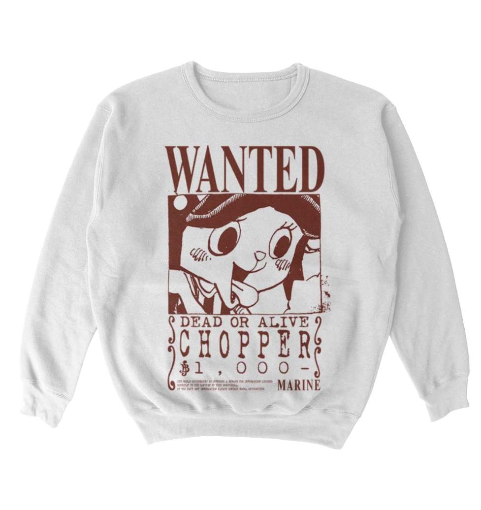 Poleron One Piece - Wanted - Chopper