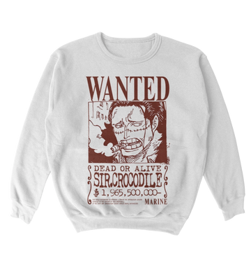 Poleron One Piece - Wanted - Sir Crocodile