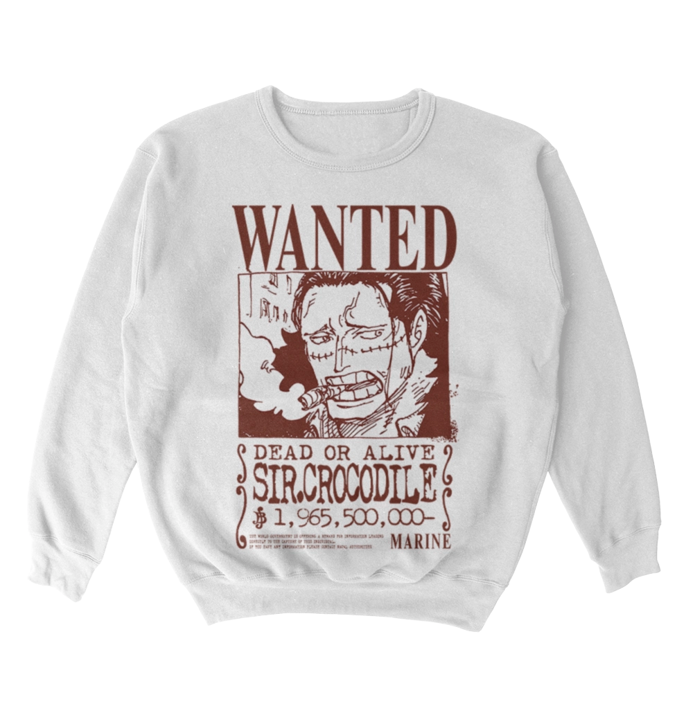 Poleron One Piece - Wanted - Sir Crocodile