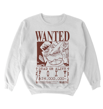 Poleron One Piece - Wanted - Foxy