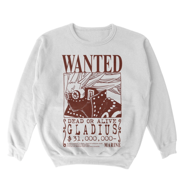 Poleron One Piece - Wanted - Gladius