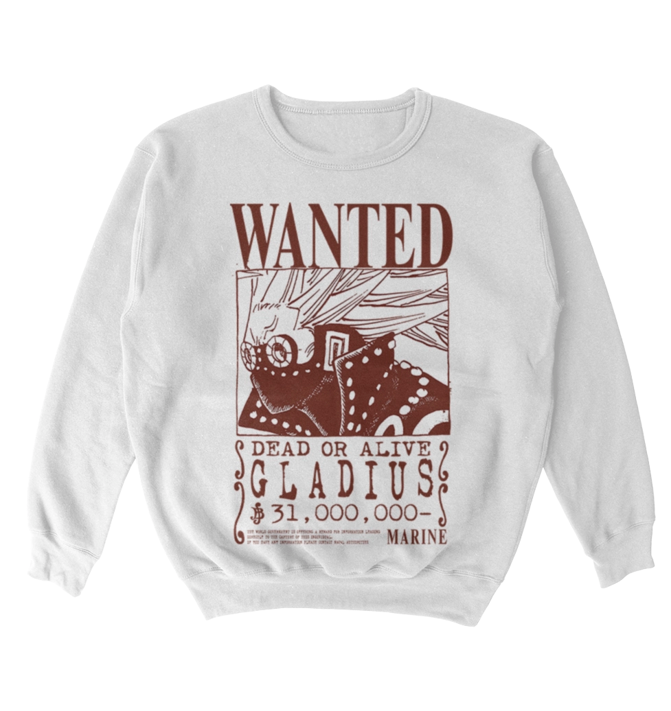 Poleron One Piece - Wanted - Gladius