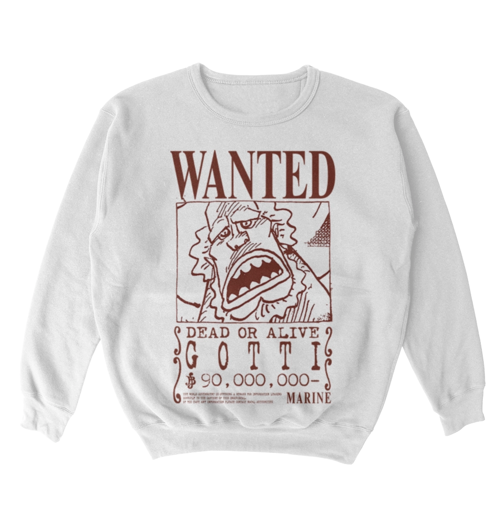 Poleron One Piece - Wanted - Gotti