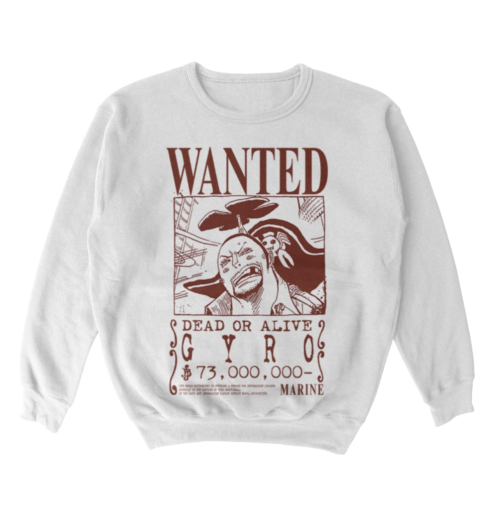 Poleron One Piece - Wanted - Gyro