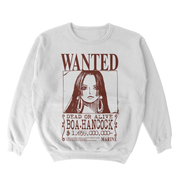 Poleron One Piece - Wanted - Boa Hancock