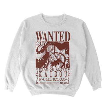 Poleron One Piece - Wanted - Kaidou