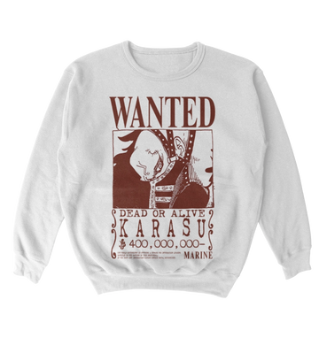 Poleron One Piece - Wanted - Karasu