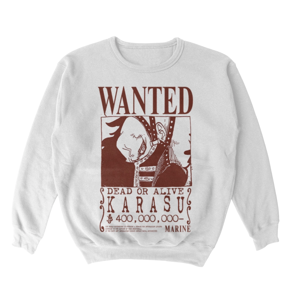 Poleron One Piece - Wanted - Karasu
