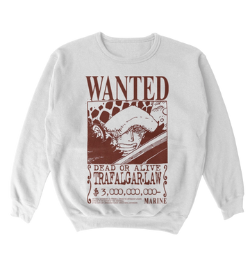 Poleron One Piece - Wanted - Trafalgar Law