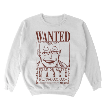 Poleron One Piece - Wanted - Marco
