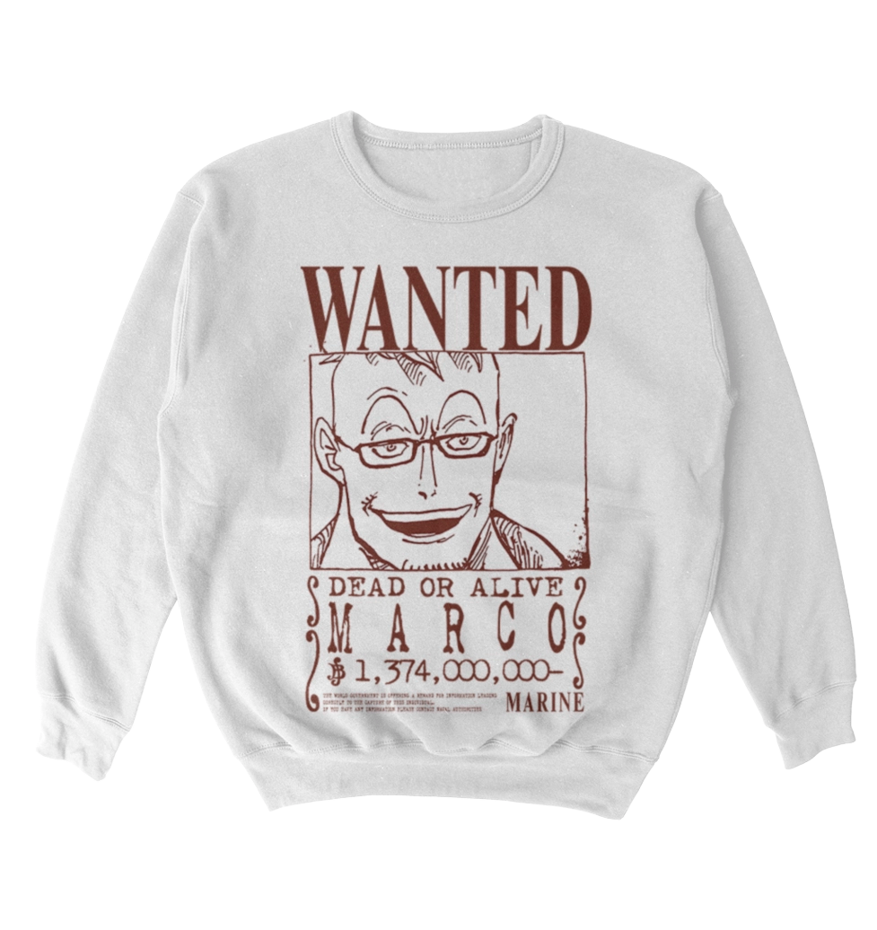 Poleron One Piece - Wanted - Marco