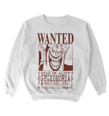 Poleron One Piece - Wanted - Gecko Moria