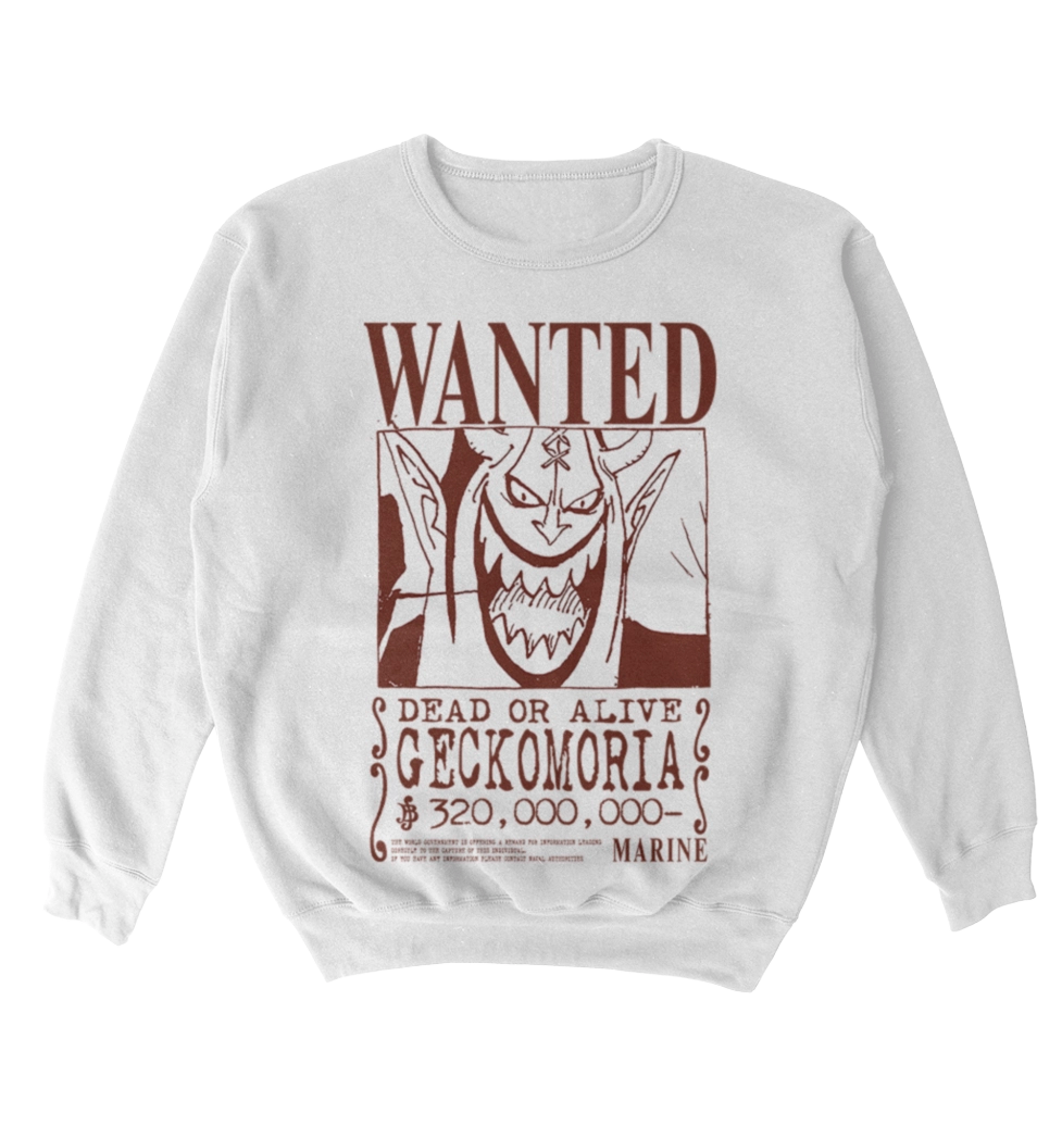 Poleron One Piece - Wanted - Gecko Moria