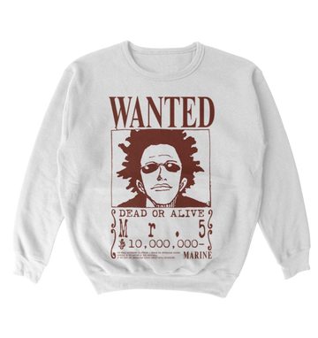 Poleron One Piece - Wanted - Mr 5 - Gem