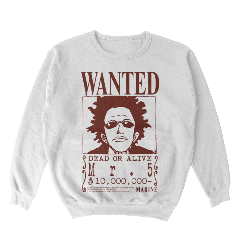 Poleron One Piece - Wanted - Mr 5 - Gem