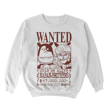 Poleron One Piece - Wanted - Naban Brothers