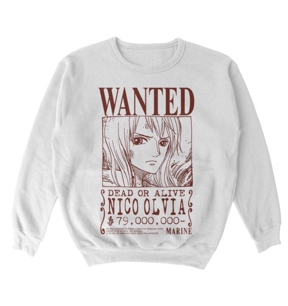 Poleron One Piece - Wanted - Nico Olvia