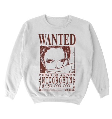 Poleron One Piece - Wanted - Nico Robin