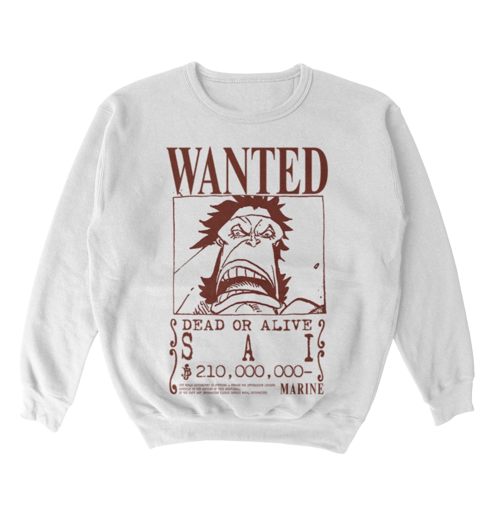 Poleron One Piece - Wanted - Sai