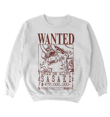 Poleron One Piece - Wanted - Sasaki