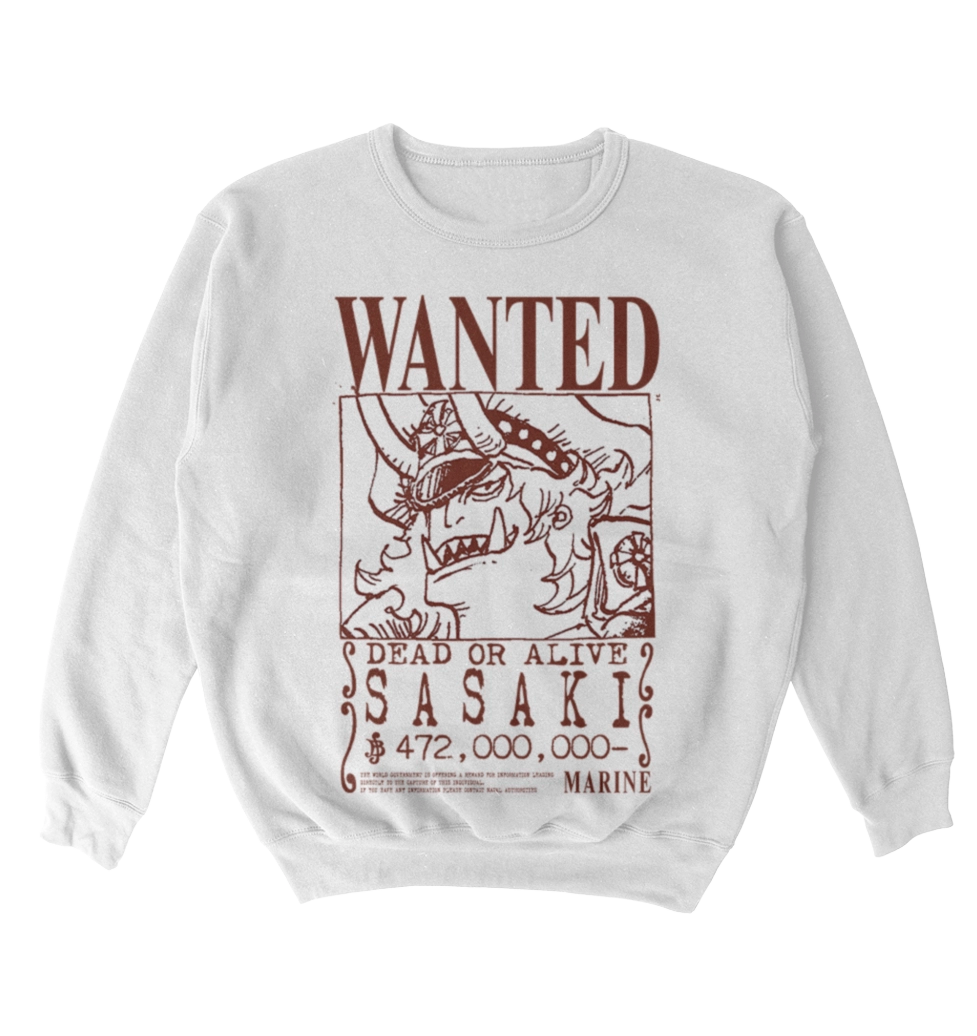 Poleron One Piece - Wanted - Sasaki