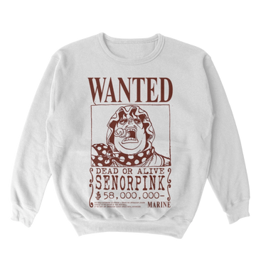 Poleron One Piece - Wanted - Señor Pink