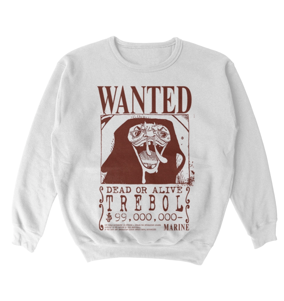 Poleron One Piece - Wanted - Trebol