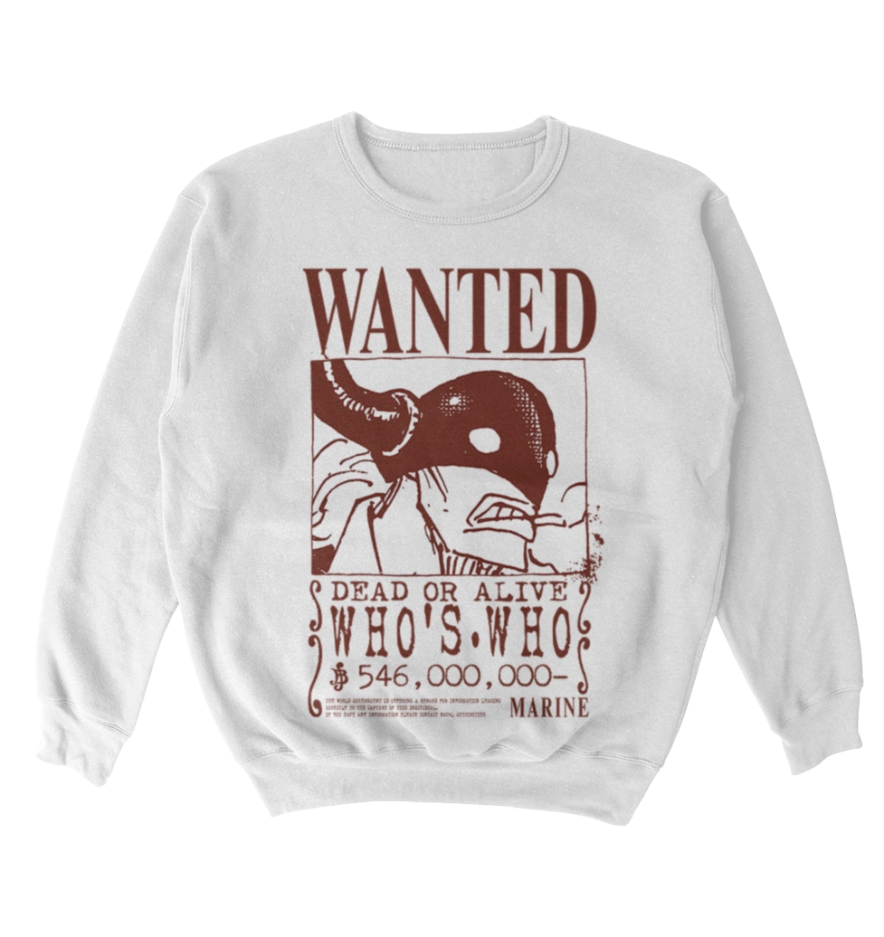 Poleron One Piece - Wanted - Who'S Who