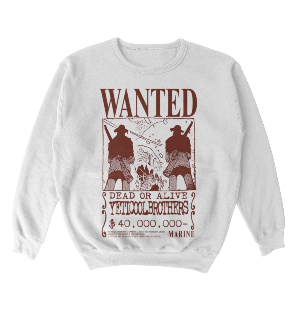 Poleron One Piece - Wanted - Yeti Cool Brothers