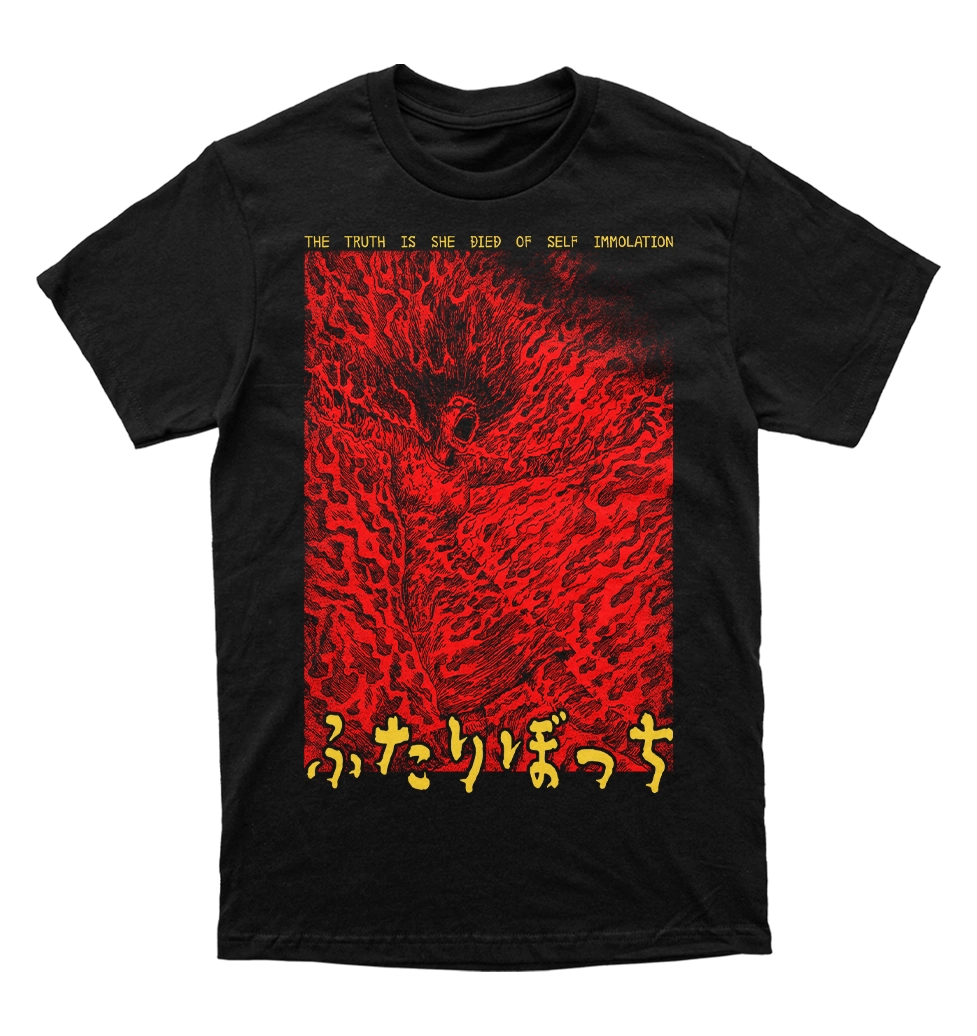Polera Horror - Junji Ito - Just the Two of Us - Fire Woman