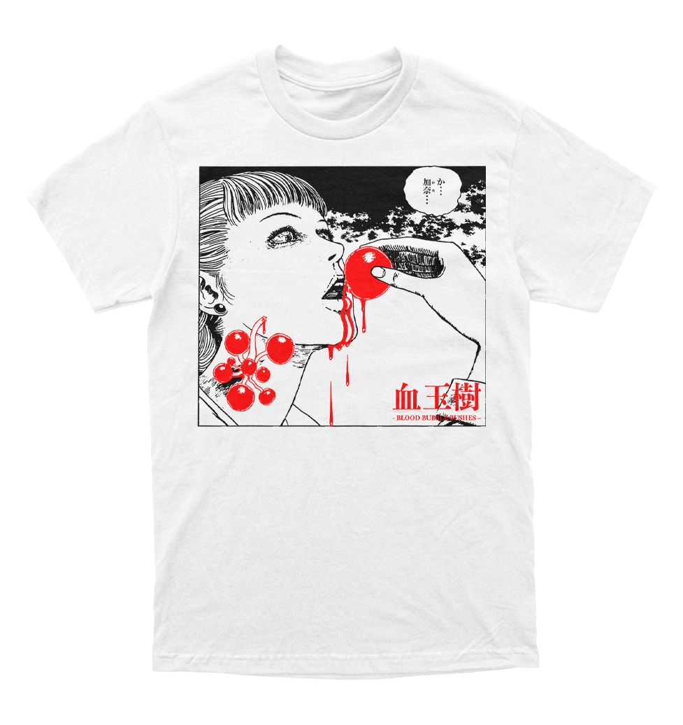 Polera Horror - Junji Ito - Blood Bubble Bushes