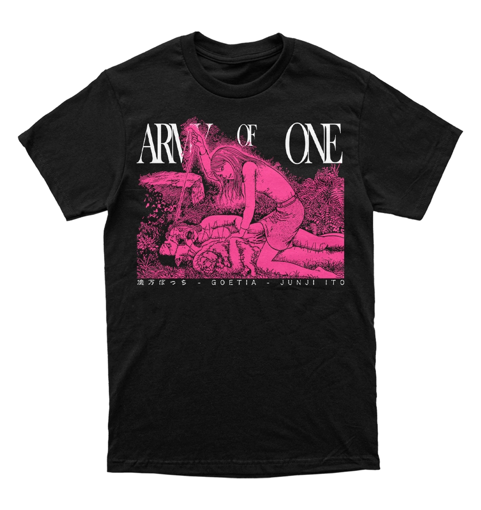 Polera Horror - Junji Ito - Army of One