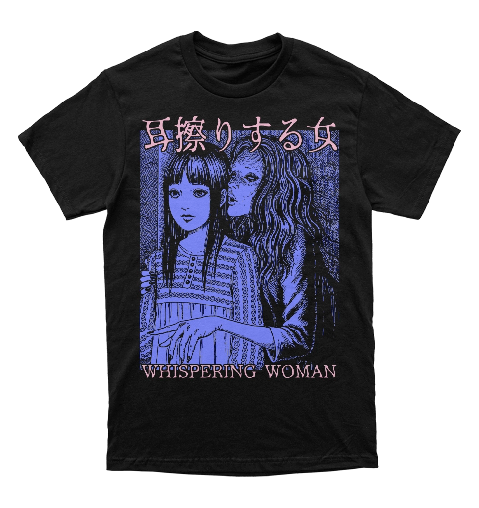 Polera Horror - Junji Ito - Whispering Woman