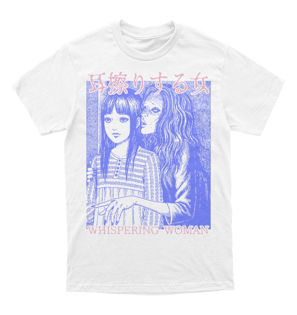 Polera Horror - Junji Ito - Whispering Woman