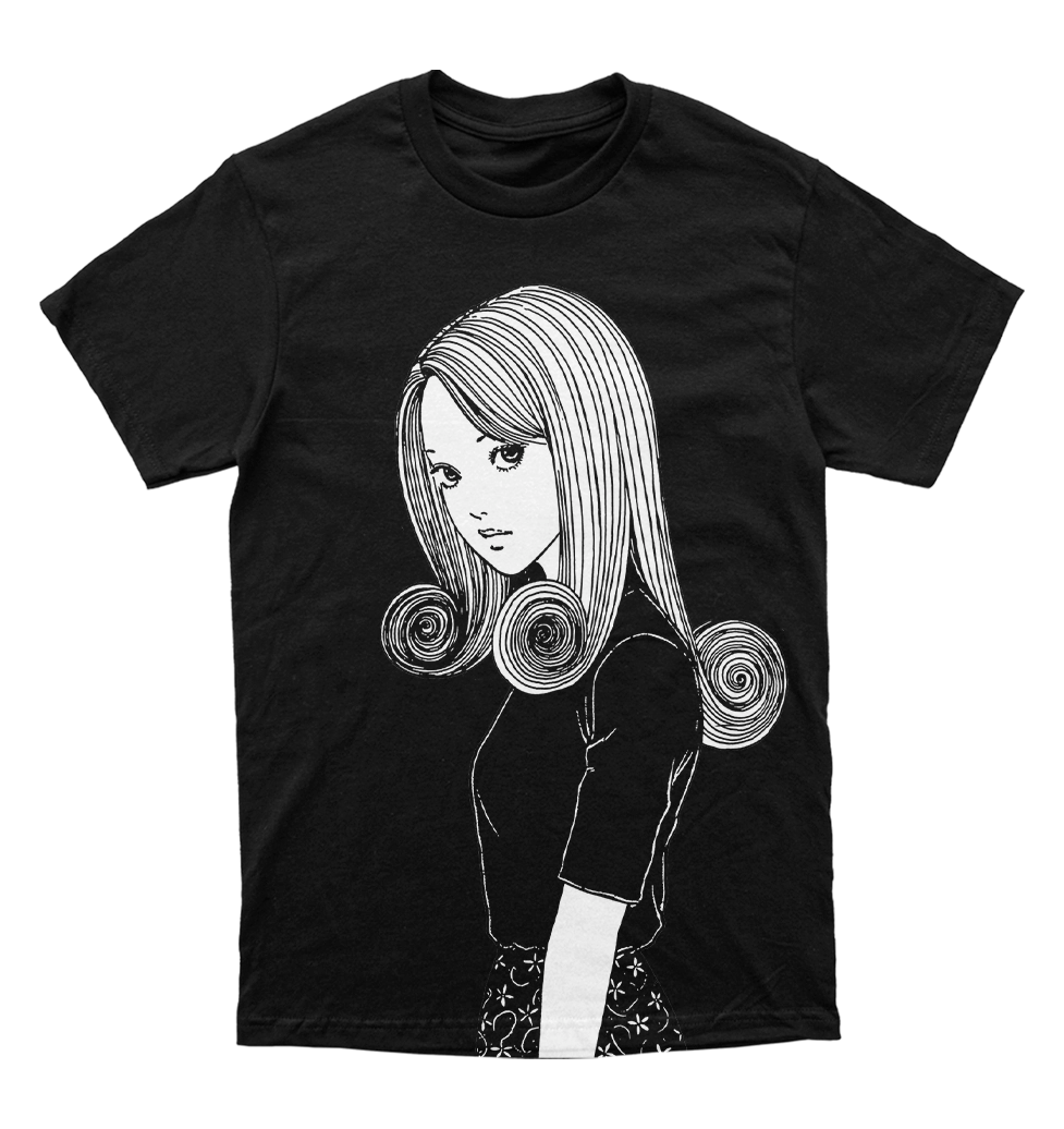 Polera Horror - Junji Ito - Uzumaki - Kirie Goshima - Full Print