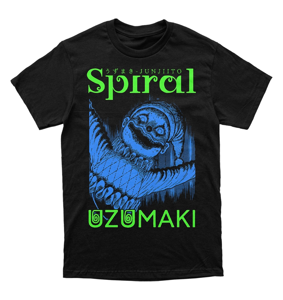 Polera Horror - Junji Ito - Uzumaki - Jack In The Box