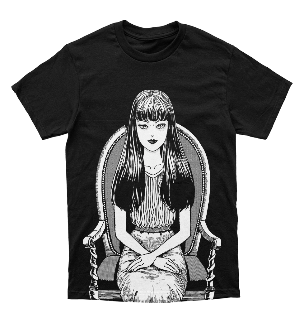 Polera Horror - Junji Ito - Tomie - Painter - Sentada - Full Print