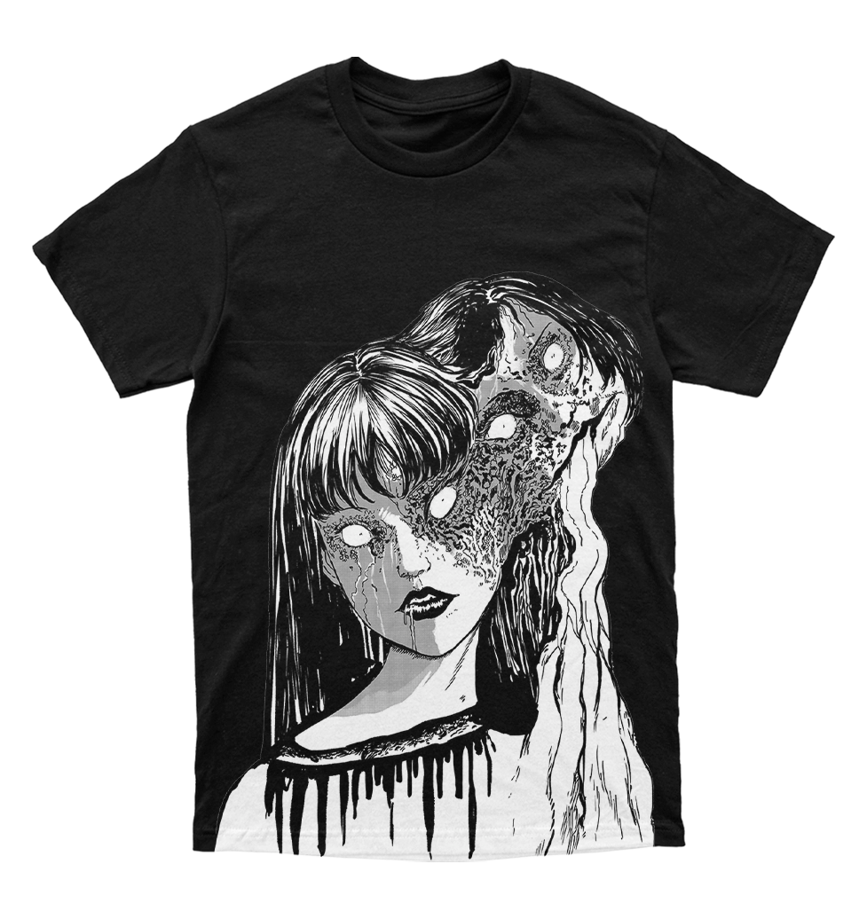 Polera Horror - Junji Ito - Tomie - Retrato - Full Print