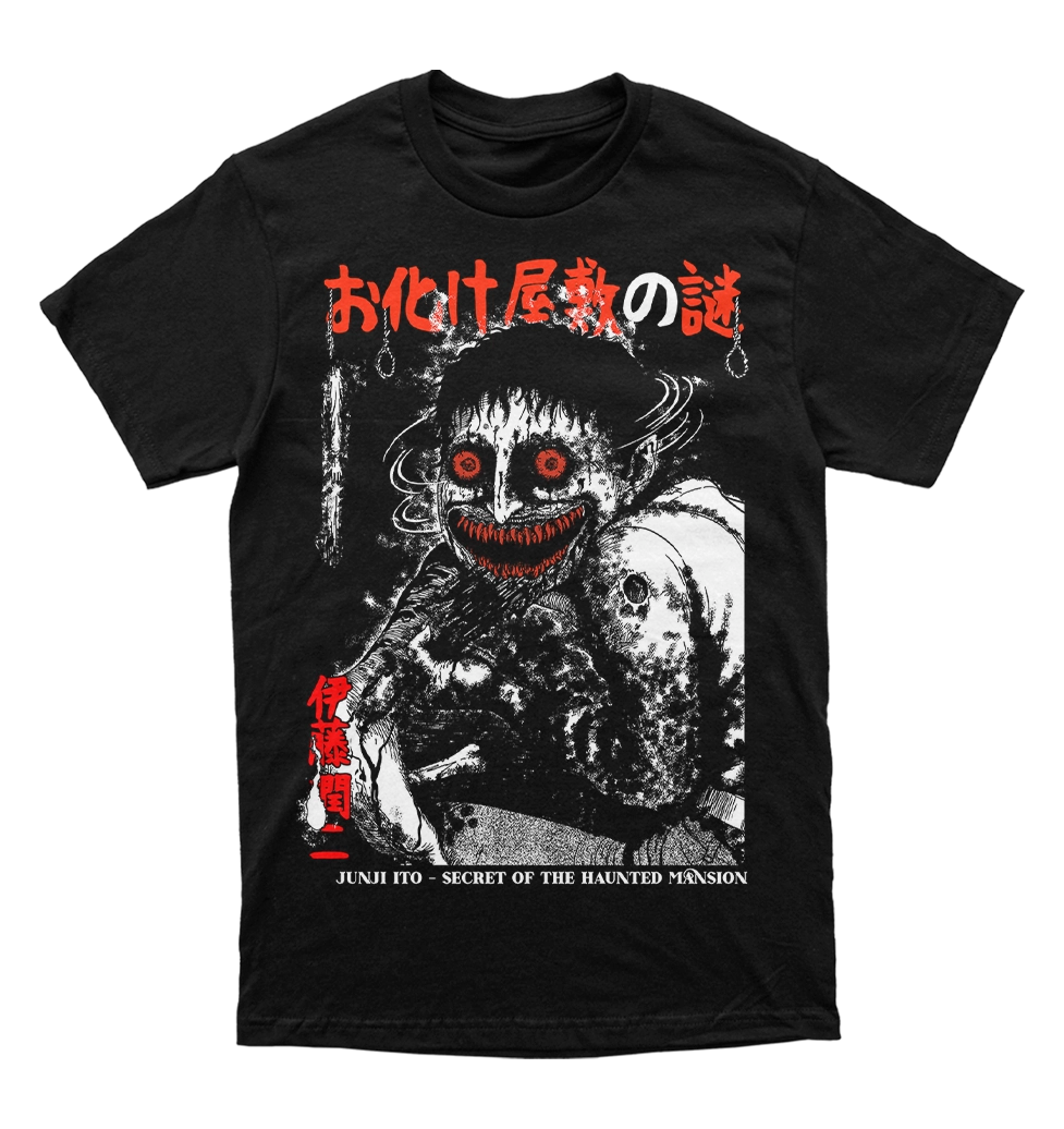 Polera Horror - Junji Ito - Secret of the Haunted Mansion