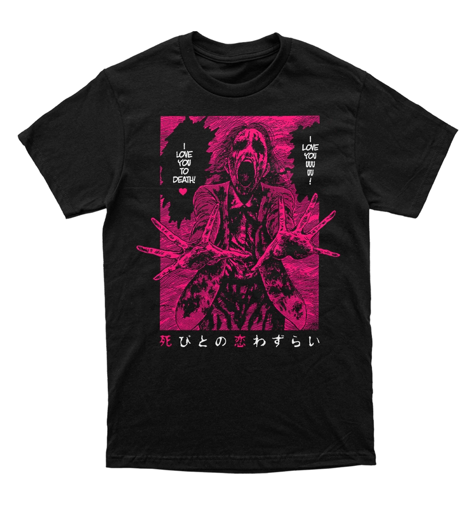 Polera Horror - Junji Ito - Lovesickness - Suzue Tanaka - I Love You to Death!