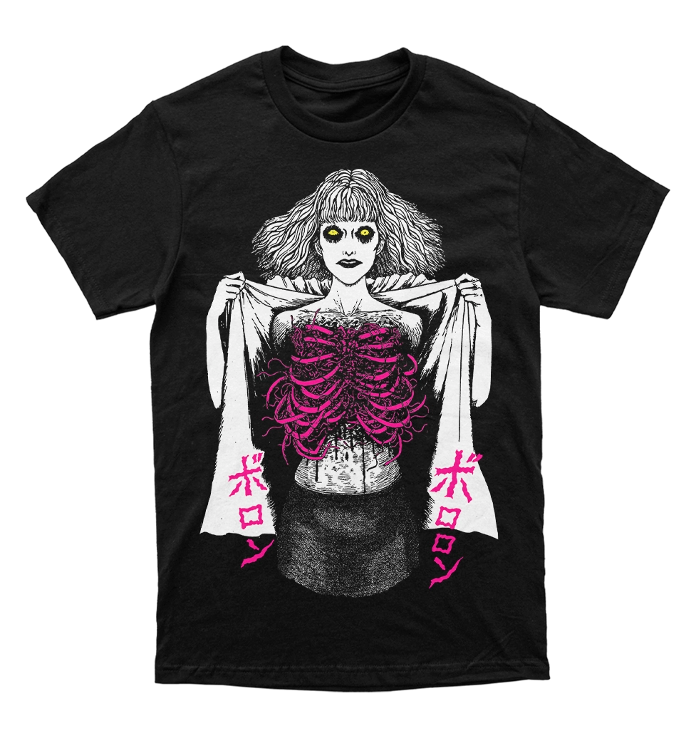 Polera Horror - Junji Ito - Rib's Woman