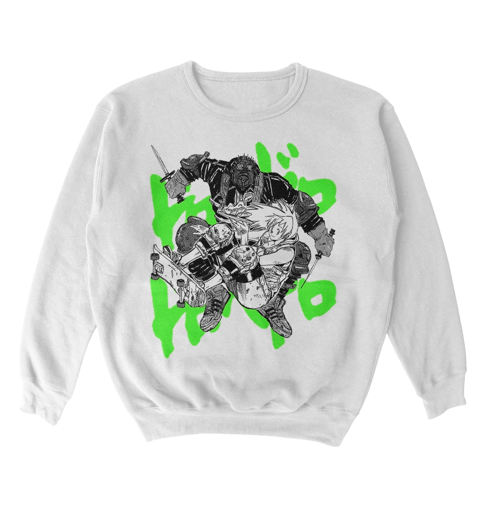 Poleron Dorohedoro - Japanese Logo Kaiman & Nikaido