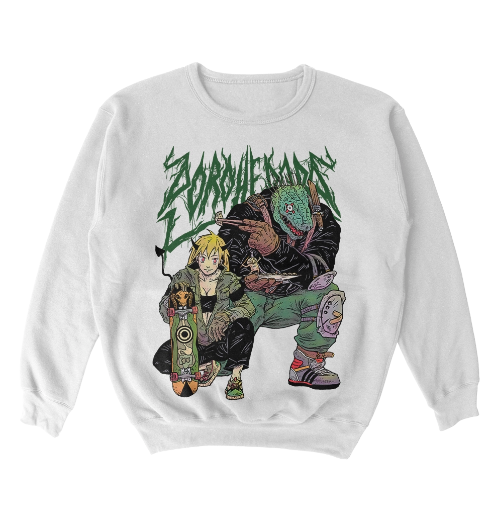 Poleron Dorohedoro - Death Metal Kaiman & Nikaido
