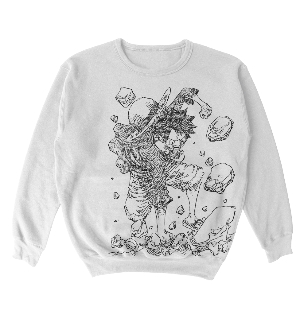 Poleron One Piece - Luffy Punch