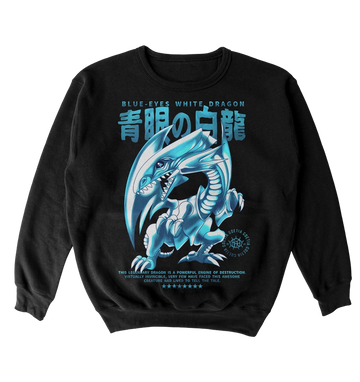 Poleron YU-GI-OH! - Dragón Blanco de Ojos Azules