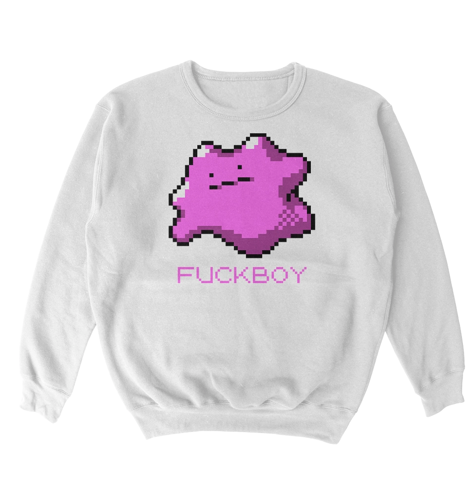 Poleron Pokemon - Ditto F*ckBoy