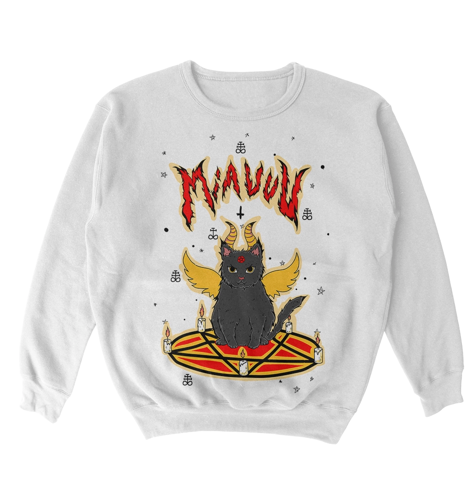 Poleron Satanic cat
