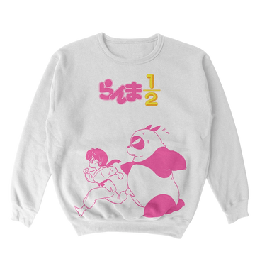 Poleron Ranma 1/2 - Ranma y Genma Saotome Corriendo