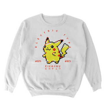 Poleron Pokemon - Pikachu Pixel