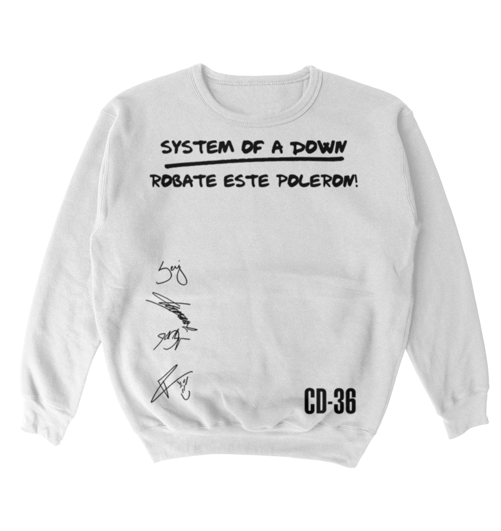 Poleron System of a Down - Robate esta Poleron